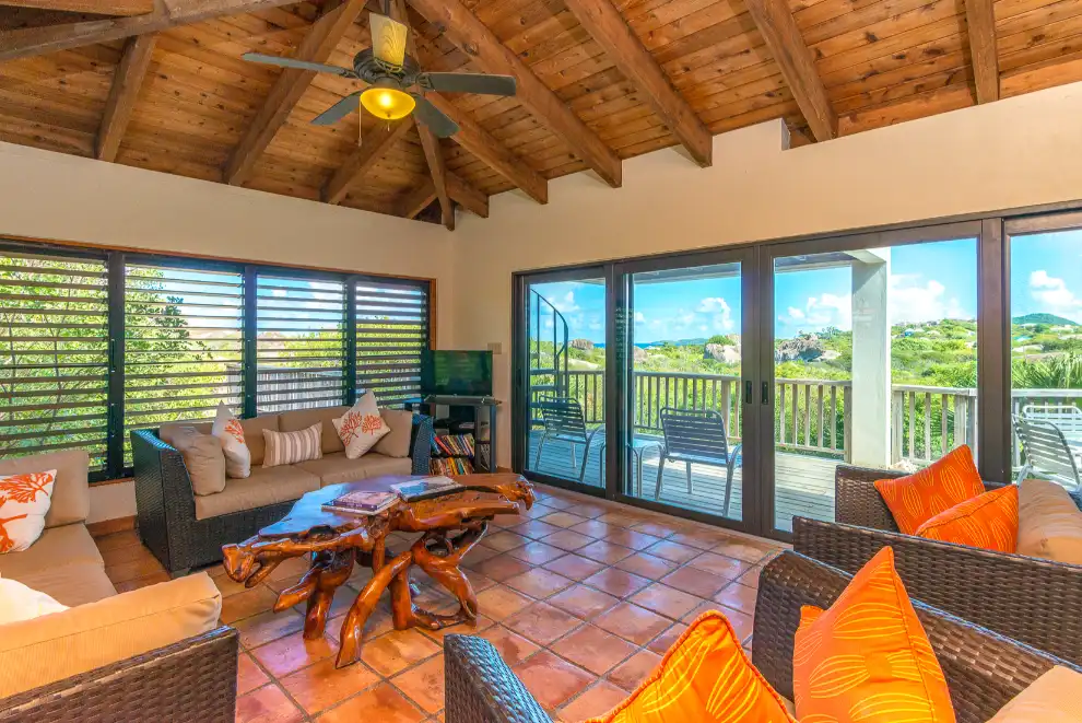 Amani Villa living room