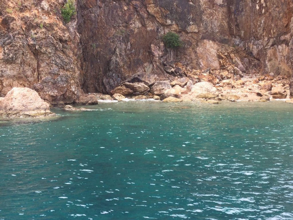 caves at norman island
